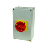 IMO Isolator 3 Pole, 100A Enclosed, IP66 (SKU Part Number PE69-30100).